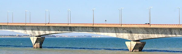 tablier du pont de l'ile de re